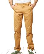 Men's Twill 100% Cotton Trousers (3600) Mustard image