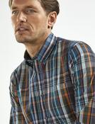 Men's Soft Wash Cotton Long Sleeve Check Shirt (2274 Imossi) by Vedoneire of Ireland image