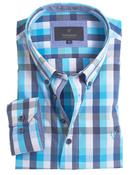 Mens Casual Long Sleeve Peach Finish Shirt,  Lagne image