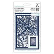 Large Die (2pcs) - Lace Dragonfly