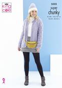 Cardigans &amp; Hats in King Cole Timeless Super Chunky (5523)