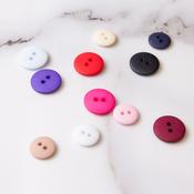 Plastic 2 Hole Button - Round
