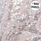 Allover Sequins on Mesh - Per ½ Metre image