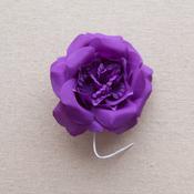 Flower: Open Camilia - Plum