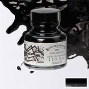 Winsor &amp; Newton Drawing Ink - Black Indian - 30ml image