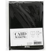 A6 Blank Cards &amp; Envelopes (6pcs) - Black