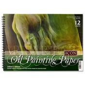 A4 Oil Painting Paper Pad (12pcs) image