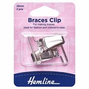 Braces Clip (2pcs) - Nickel