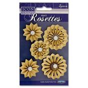Rosettes (5pcs) - Kraft