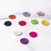 Pearl 2 Hole Button (20mm) - Mother of Pearl