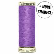 (100m) Gutermann Sew All Thread - Purples image