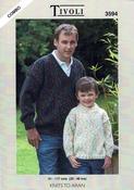 Gents/Boys Sweaters in Tivoli Combo (3594)