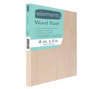 Elements Wood Panel (8" x 8")