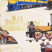 Full Steam Ahead 2 - 100% Cotton image