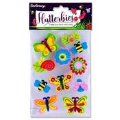 Foam Glitter Stickers (11pcs) - Flutterbies image
