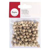8mm Wooden Beads (100pcs) image