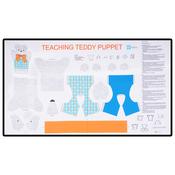 Teddy Puppet - 100% Cotton - PER PANEL