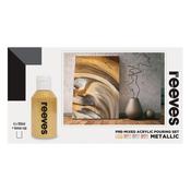 Acrylic Paint Pouring Set - Metallic (4pcs) image