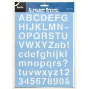Alphabet Stencil - Sans Serif
