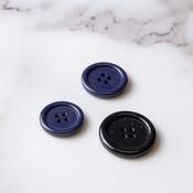 Plastic 4 Hole Button - Round
