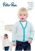 Cardigan &amp; Sweater in Peter Pan Cupcake (P1204)
