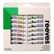 Reeves Acrylic Paint Set (18pcs) image