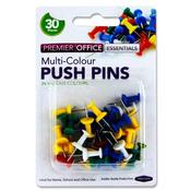 Multi-Colour Push Pins (30pcs) image