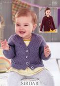 Cardigans in Sirdar Snuggly DK (4582)