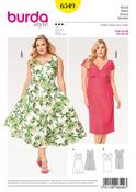 Tea Dresses in Burda Style (6549) image