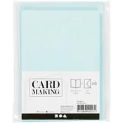 A6 Blank Cards &amp; Envelopes (6pcs) - Light Blue