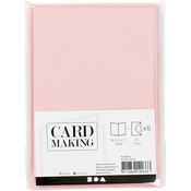 A6 Blank Cards &amp; Envelopes (6pcs) - Rose image