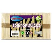 Lollipop Sticks (200pcs) - Natural image