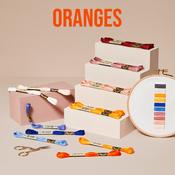 DMC Embroidery Thread - Mouliné Spécial (Oranges) image