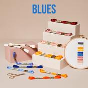 DMC Embroidery Thread - Mouliné Spécial (Blues) image
