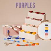 DMC Embroidery Thread - Mouliné Spécial (Purples) image