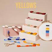 DMC Embroidery Thread - Mouliné Spécial (Yellows) image