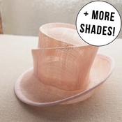 Sinamay Top Hat w/Crease image