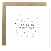 Greeting Card - 'Go Raibh Maith Agat' image