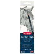 Derwent Pencil Set Tin (6pcs) - Sketching image