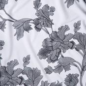 Brocade: Large White Floral - Per ½ Metre image