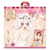 12" x 12" Colour Me In Paper Pack (32pcs) - Willow image