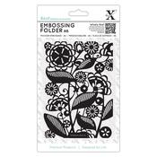 A6 Embossing Folder - Folk Florals
