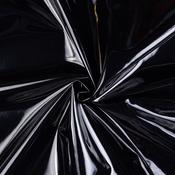 Leatherlook High Gloss PVC: Black - Per ½ Metre