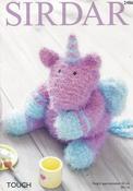 Toy Unicorn in Sirdar Touch (2486)