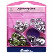 15mm Heavy Duty Snaps - Rust Proof Brass (Tool Included)