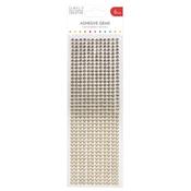 6mm Adhesive Gems (504pcs) - Gold