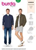Classic Jackets w/Zippers in Burda Style (6351)