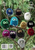 Owls in King Cole Tinsel Chunky (9022)