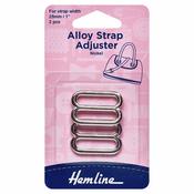 Alloy Strap Adjuster (2pcs) - Nickel