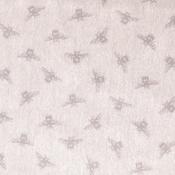 Cotton Canvas: Bees on Ecru - Per ½ Metre image